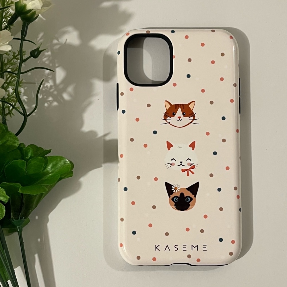 2/$30 iPhone 11 case from Kaseme in CAT LOVER BY MARINA BASTARACHE X SPCA